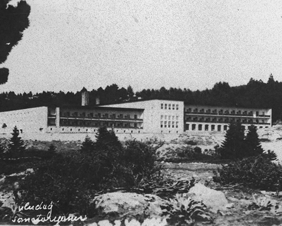 Sanatoryum (Kaynak: Bursa Belediye Arşivi)