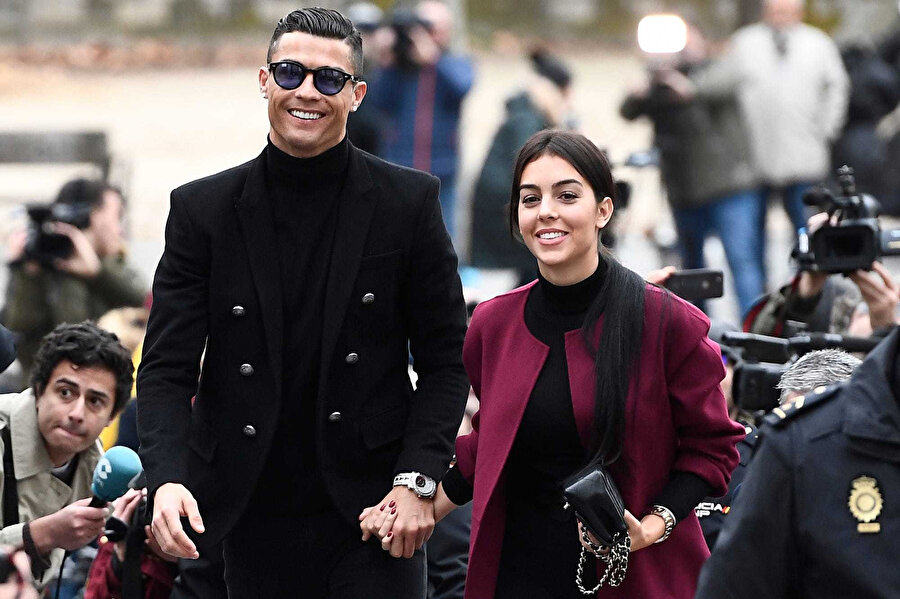 Ronaldo ve nişanlısı Georgina Rodriguez