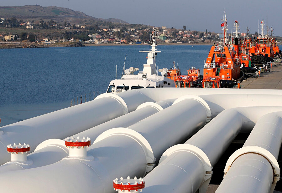 Türkiye- Azerbeycan doğalgaz hattı
