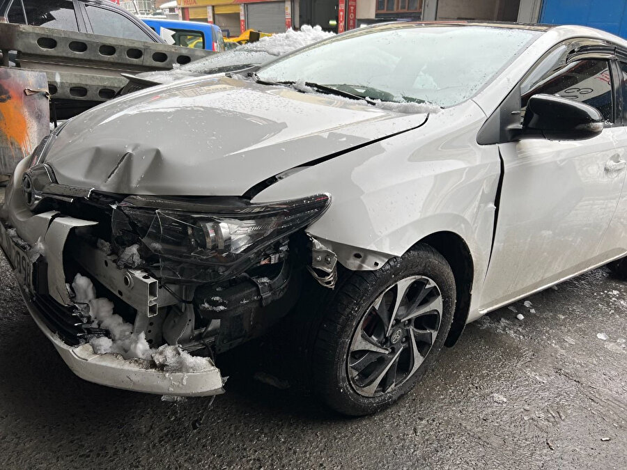 Kaportacılar kar mesaisine başladı