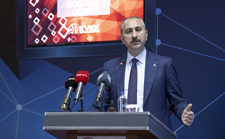 Adalet Bakanı Gül, 28 Ocak Veri Koruma Günü programında konuşmuştu.