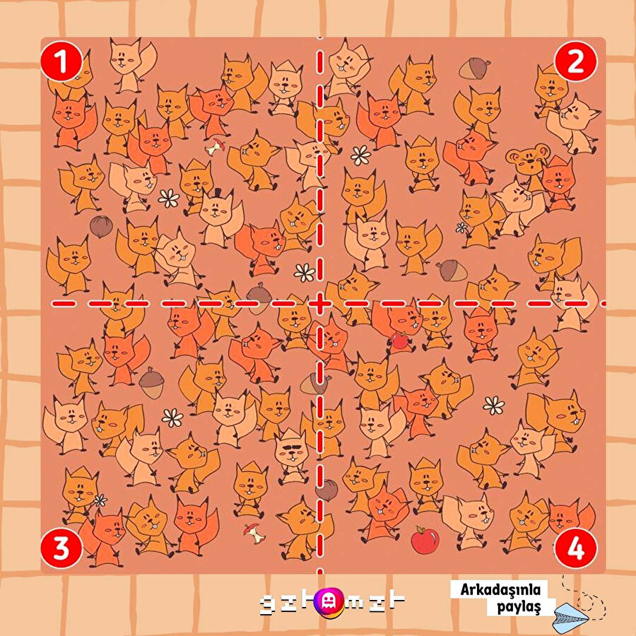 Burada bir yerlerde bir fare olacak