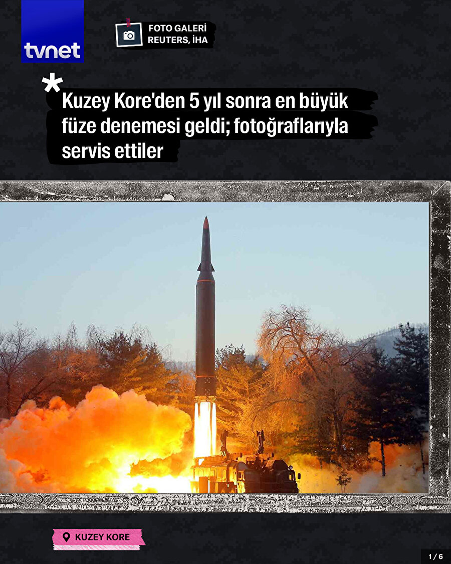 Kuzey Kore'den yeni füze denemesi