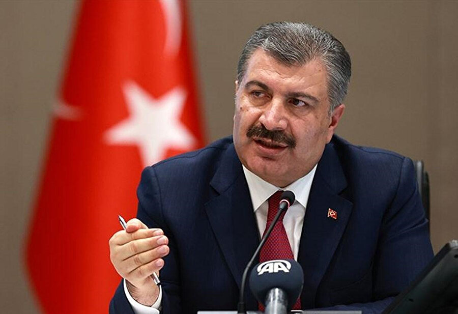 Toplantı sonrası Sağlık Bakanı Fahrettin koca açıklama yaptı