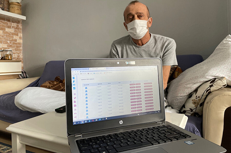 Sarıyer'de yaşayan Muzaffer Kayasan 14 aydır karantinadan çıkamadı