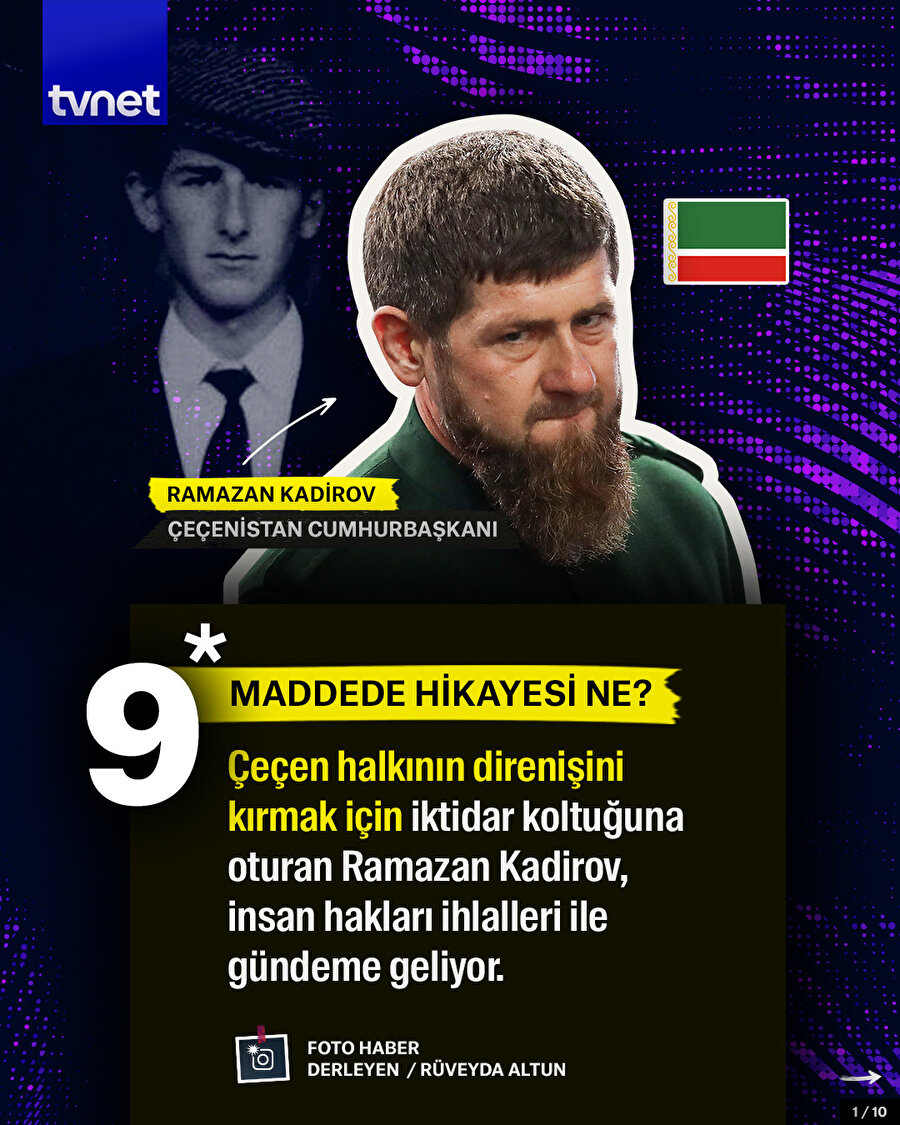 9 maddede Kadirov'un hikayesi ne?