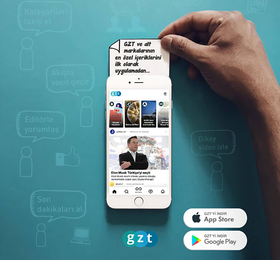GZT mobil uygulaması