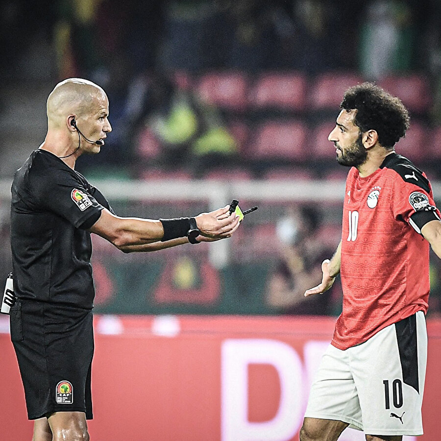 Salah'ın hakemle ilginç olayı