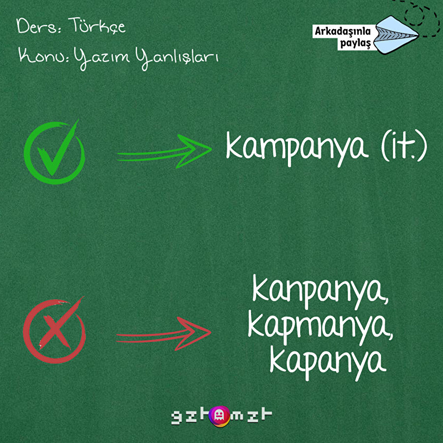 Yazım kurallarında kampanya mı yapsak?​