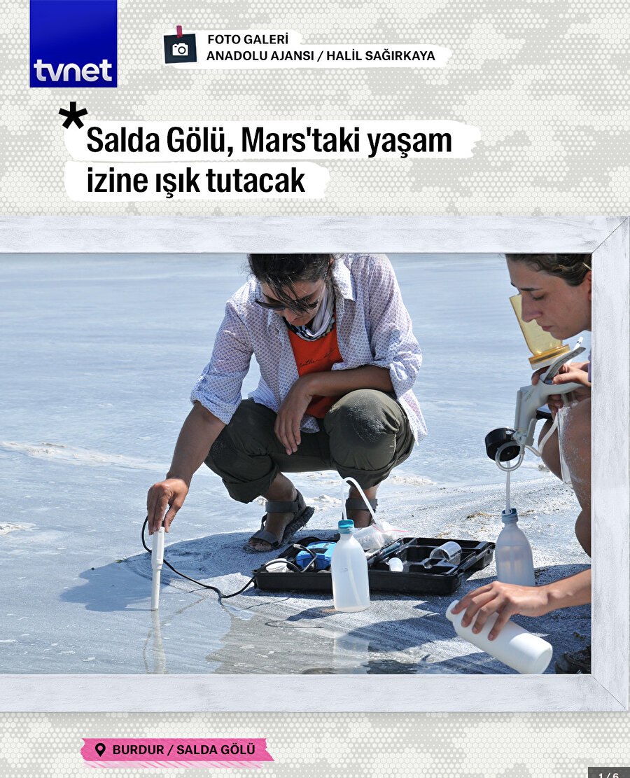 Salda Gölü, Mars'taki yaşam izine ışık tutacak