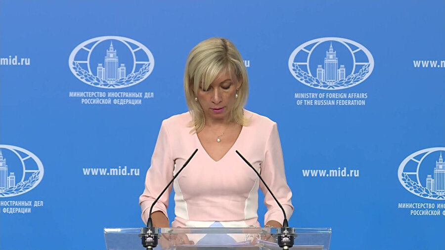Rusya Dışişleri Bakanlığı Sözcüsü Mariya Zaharova'dan açıklama geldi
