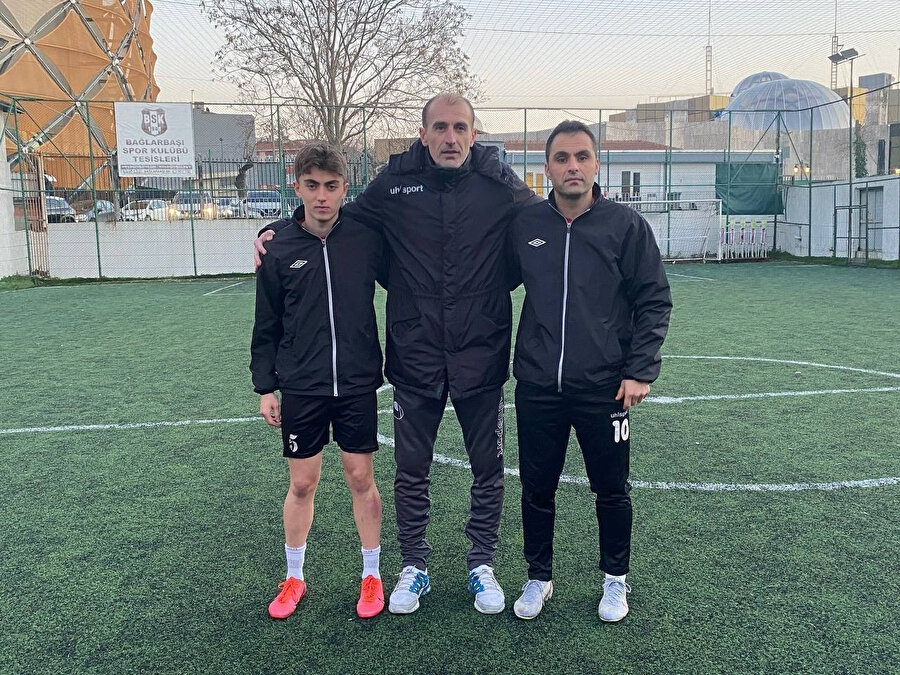 Soldan sağa: Umut Şahin, Özcan Çerlik, Kenan Şahin