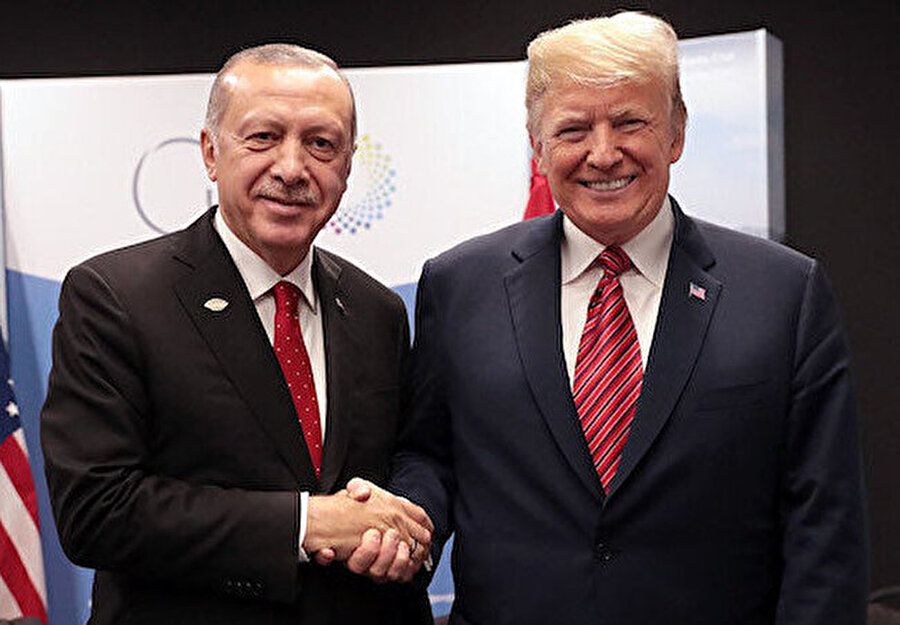 Erdoğan ve Trump.