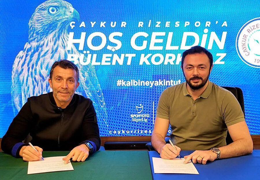 Bülent Korkmaz Çaykur Rize'de