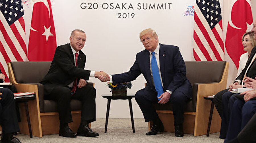 Erdoğan ve Trump.