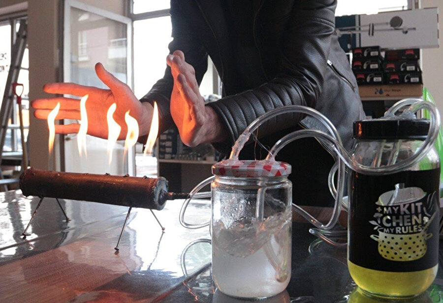 Kendi gazını kendi yaptı: 15 TL'ye benzin aldı 1 ay ısındı