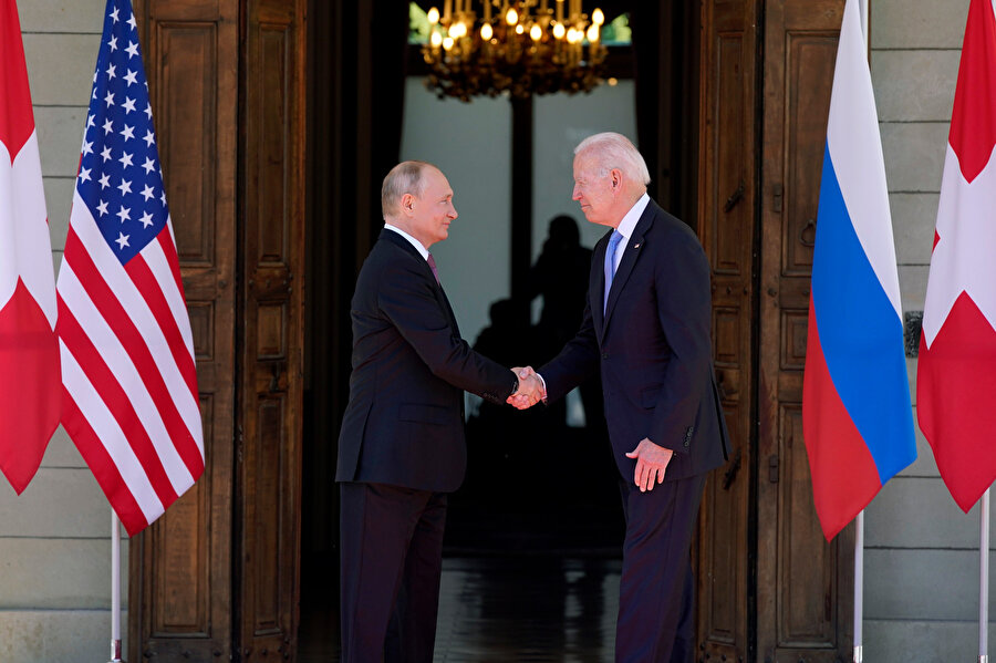 ABD Başkanı Joe Biden ile Rusya Devlet Başkanı Vladimir Putin