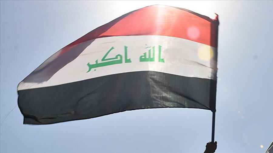Kuzey Irak bayrağı.