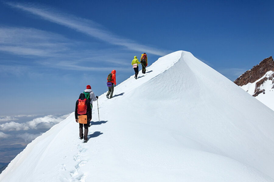 Erciyes Kayak Merkezi.