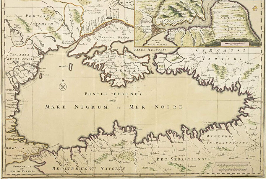 Rus Çarlığı 1774 yılında imzalanan Küçük Kaynarca Antlaşması ile Osmanlı’dan koparmayı başardığı Kırım’ı 1783’te ilhak etti. Kırım Hanlığı’nı gösteren bir harita.