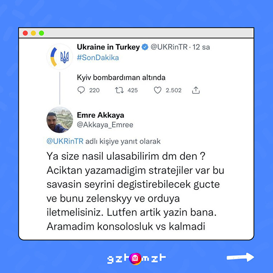 Şimdi Putin düşünsün!