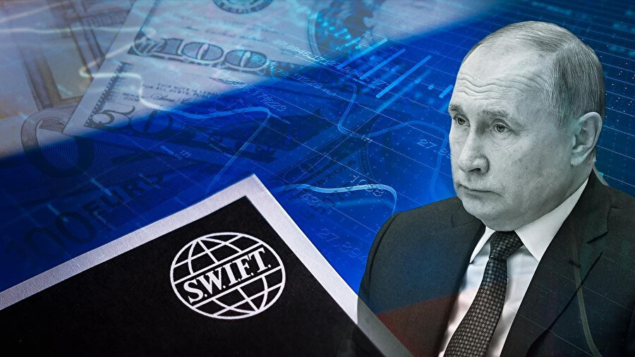 Dün itibariyle Avrupa Birliği belirlenen Rus bankalarını SWIFT sisteminden çıkarma kararı aldığını açıkladı