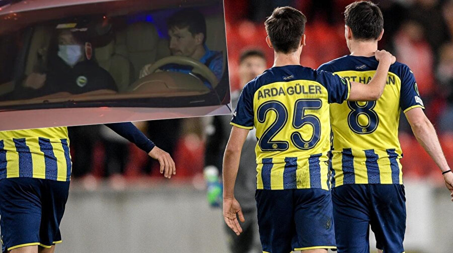 Mert Hakan'dan Arda Güler'e jest