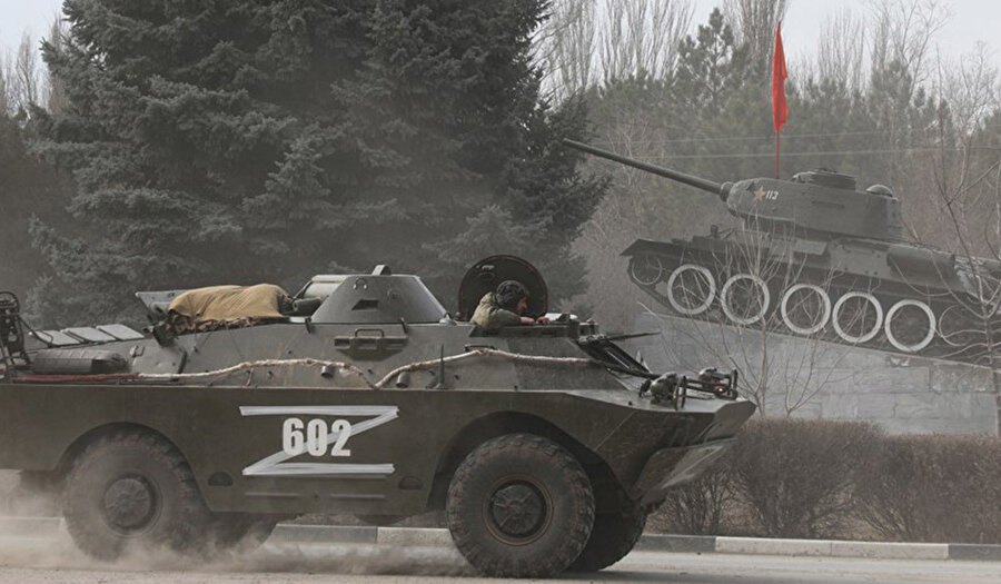 Tanklardaki Z harifi dikkati çekmişti