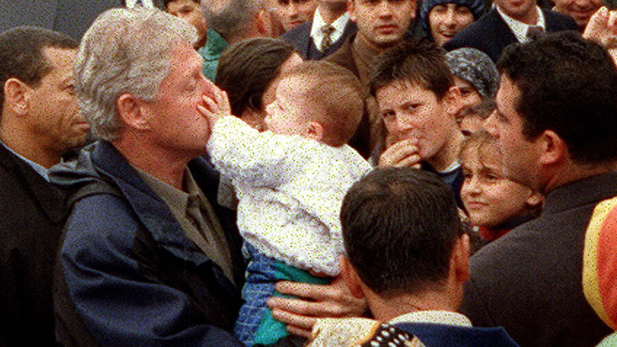 Eski ABD Başkanı Bill Clinton ve Erkan Işık 