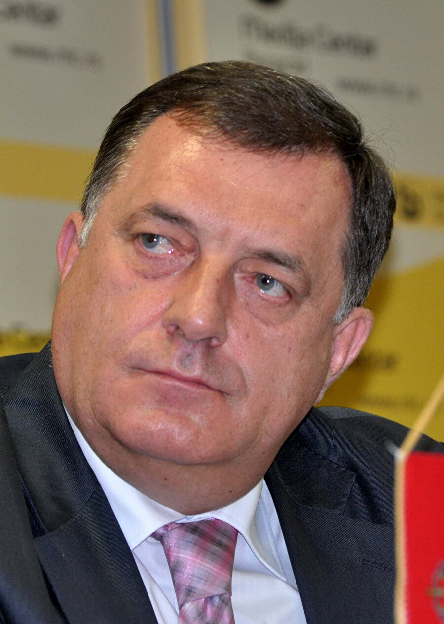 Bosna Hersek Devlet Başkanlığı Konseyinin Sırp üyesi Milorad Dodik.