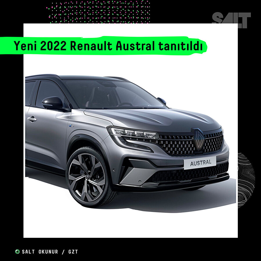 2022 Renault Austral resmi olarak tanıtıldı