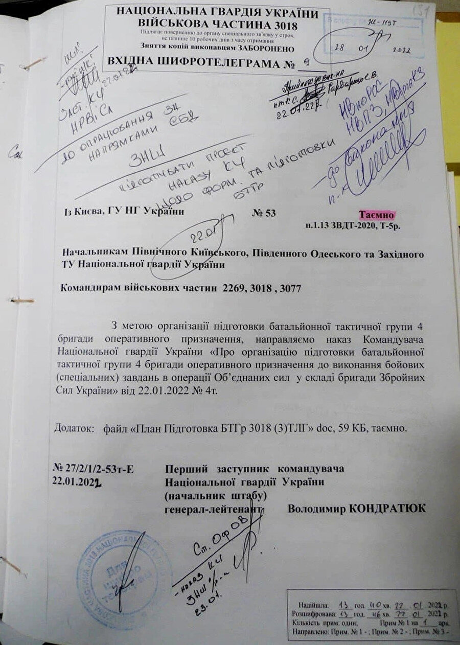 Rusya'nın bulduğunu iddia ettiği belge