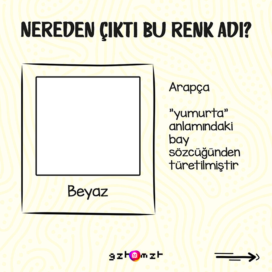 Nereden çıktı bu renk adı?