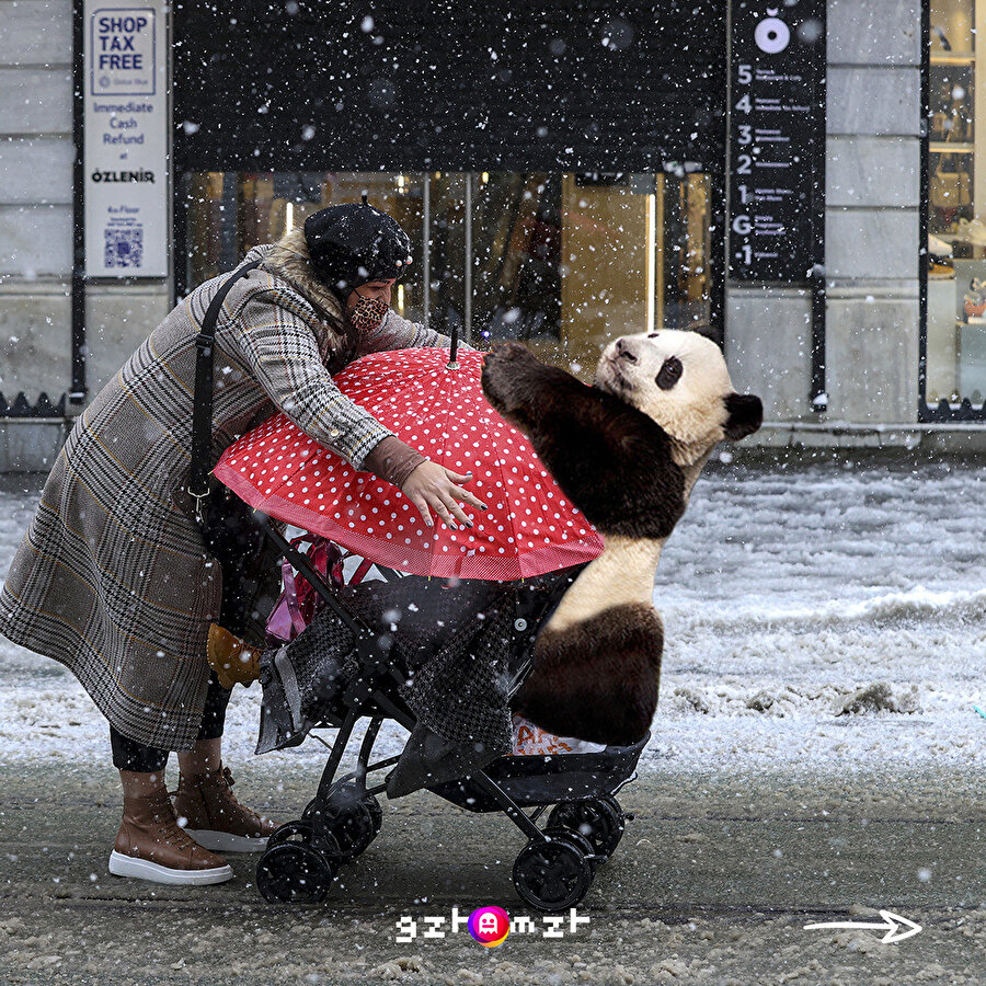 İstanbul’a yağan karla birlikte şehirde birtakım değişimler yaşandı