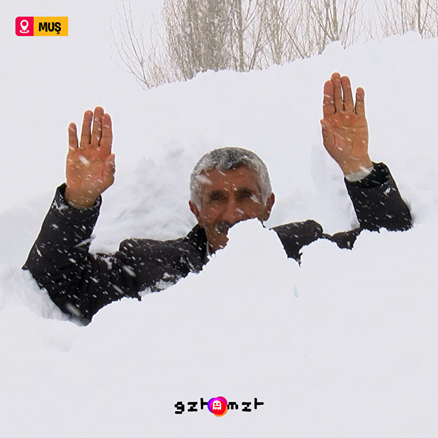 Muşlular 'kara teslim oldu' adlı fotoğraf​