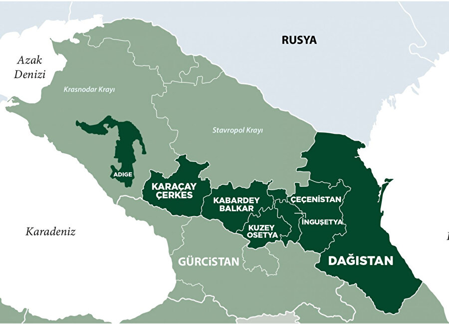Kafkas milletlerinin devletleşme noktasında çekimser kalması Çeçenleri yalnız ilerlemeye sevketti.