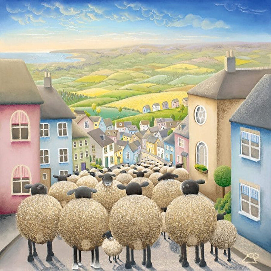 İngiltere'nin en popüler sanatçısı: Lucy Pittaway 🐑