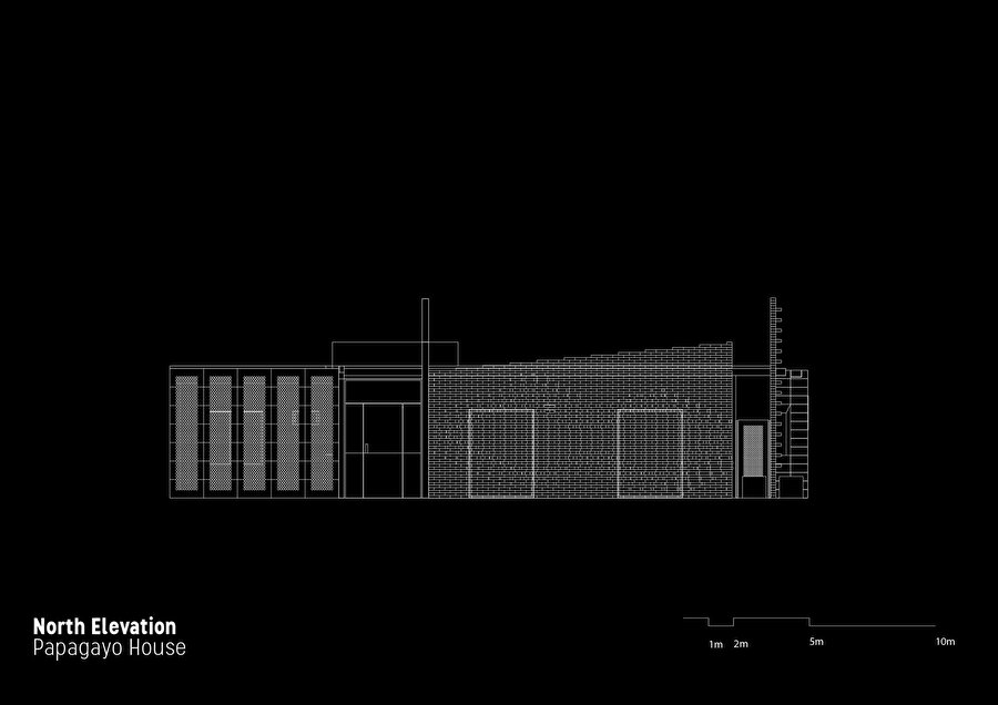 Kuzey görünüşü.