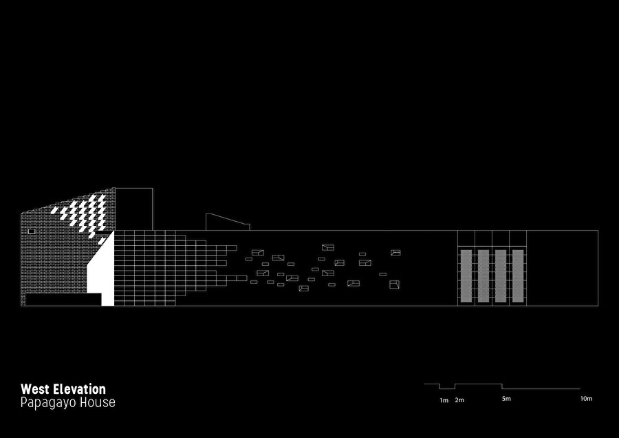 Batı görünüşü.