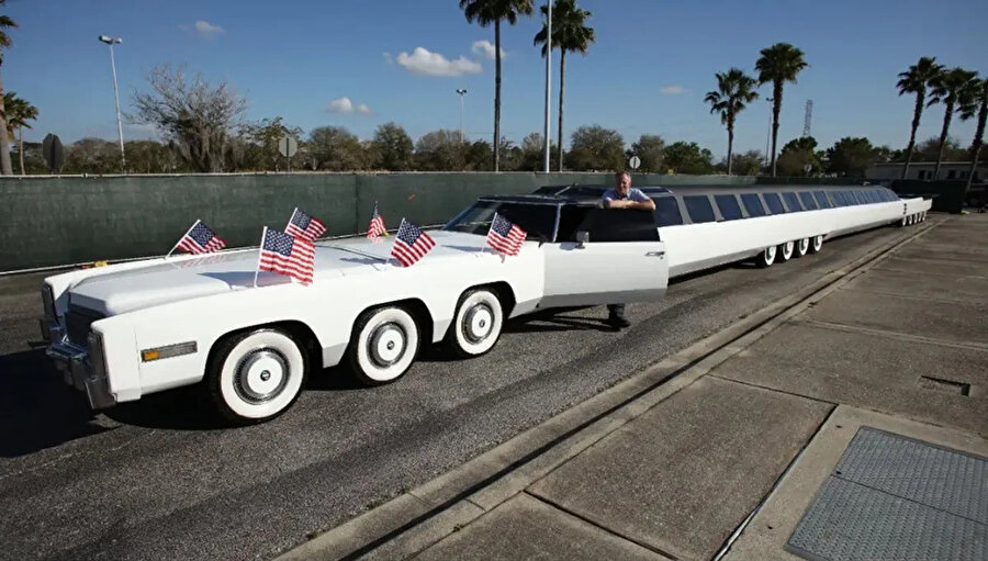 Dünyanın en uzun aracı restore edildi: Amerikan Rüyası artık 30,54 metre