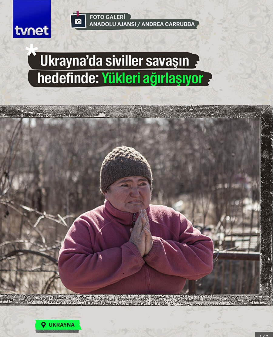 Ukrayna'da siviller Rus güçlerinin hedefinde
