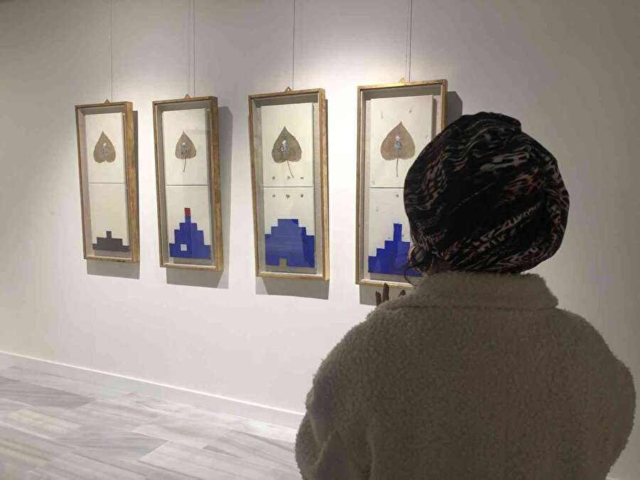 Hüsamettin Koçan’ın ‘Geleneğin Şifreleri-Geleceğin Şifreleri’ sergisi açıldı