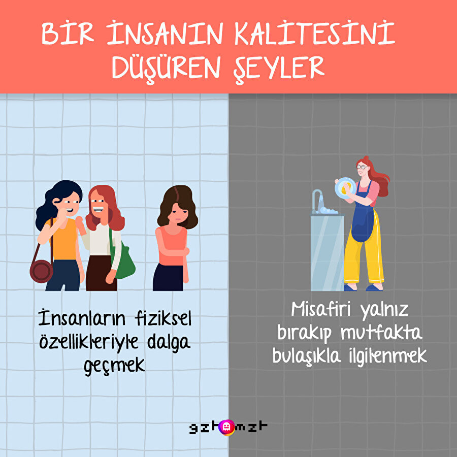 Bir insanın kalitesini düşüren şeyler