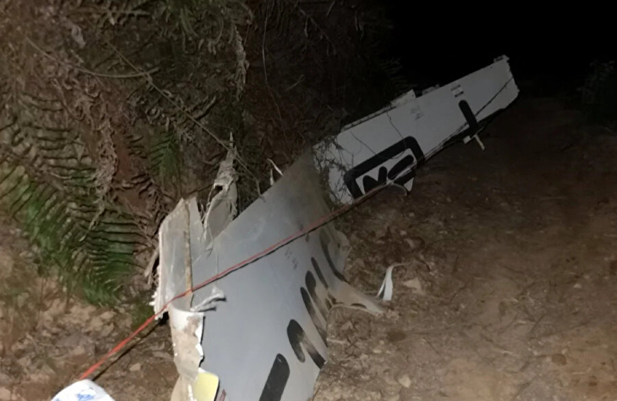 Çin'de düşen uçak