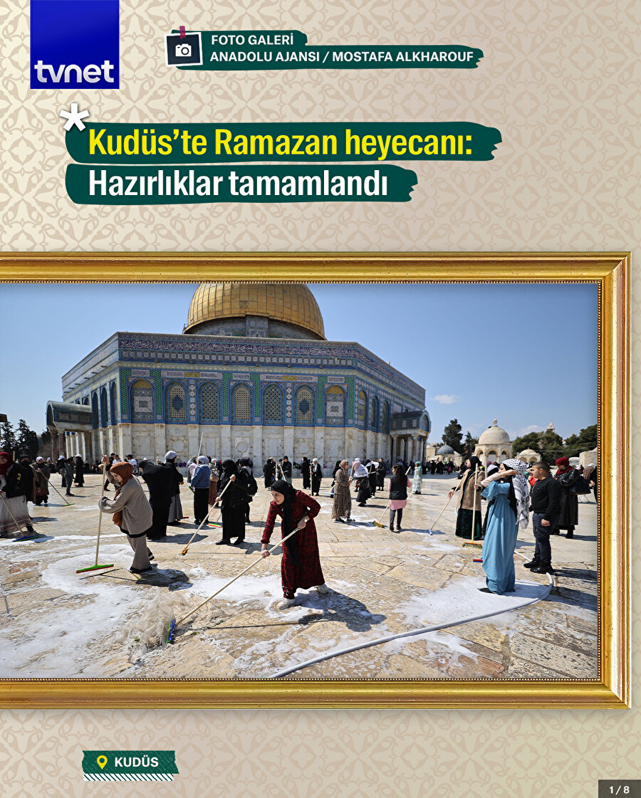 Kudüs’te Ramazan hazırlıkları