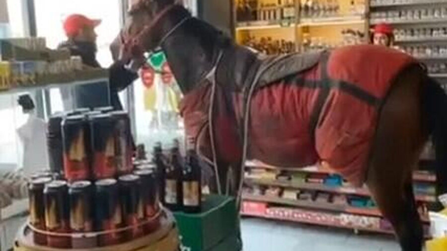 Aynı markete daha önce atla girilmişti