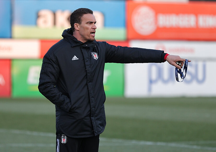 Valerien Ismael, Beşiktaş U19 takımının maçını takip etti.