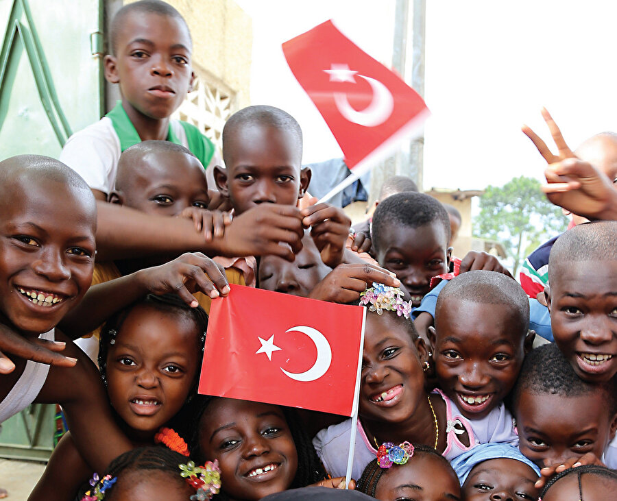 Afrikalı çocuklar.