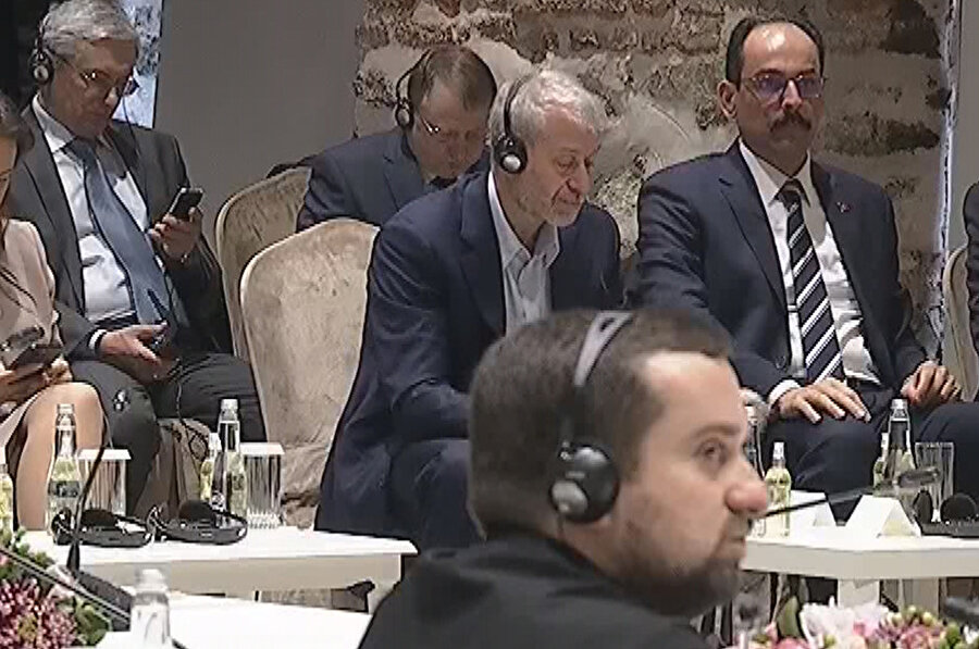 Abramovich, Türkiye'deki görüşmelerde yer aldı.