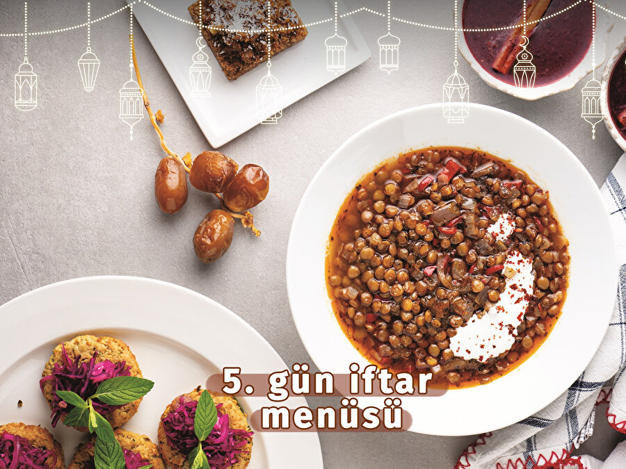 5. gün iftar menüsü